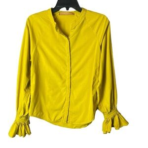 Bliss and Mischief Mustard Yellow Top - Size 1 / Small